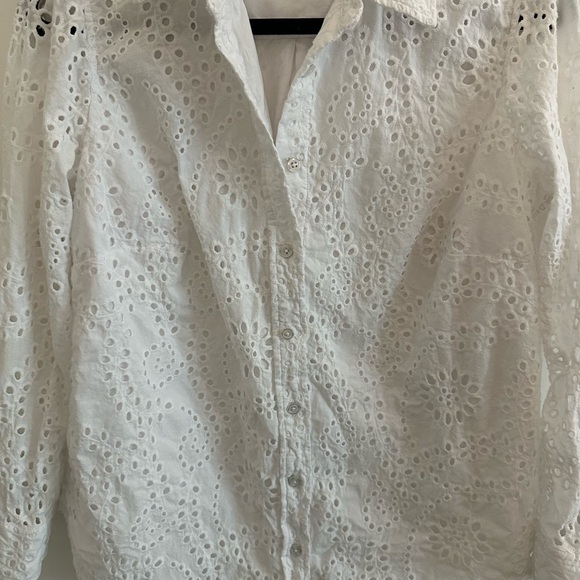 Eyelet Button Down - Picture 3 of 5